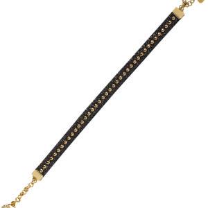 Armband Black Leather