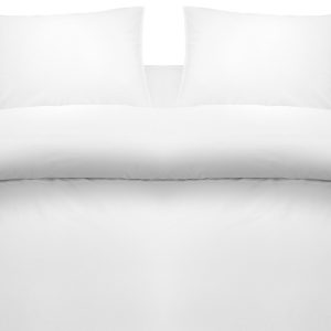 Bäddset 3-Dels Washed Vit Dubbel 220×210 cm
