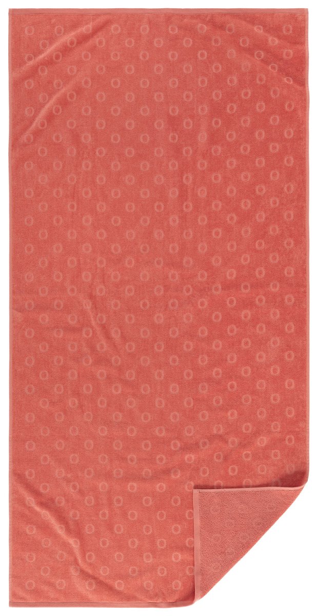 Strandbadlakan Velour Ronda 80×160 cm Coral - Bild 2