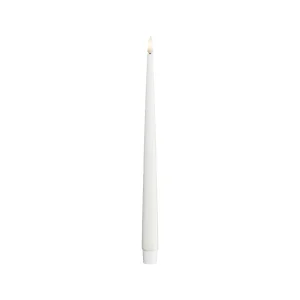 LED Ljus Med Lack (28 cm) 2 st - Vit