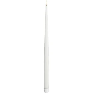 LED-ljus med lack (38 cm) 2st - Vit