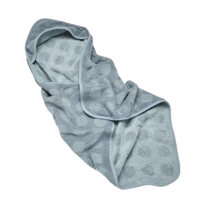 Babyhandduk Hoodie Ekologisk Dots