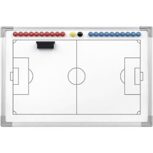 Taktiktavla Fotboll Dubbelsidig 30x45cm