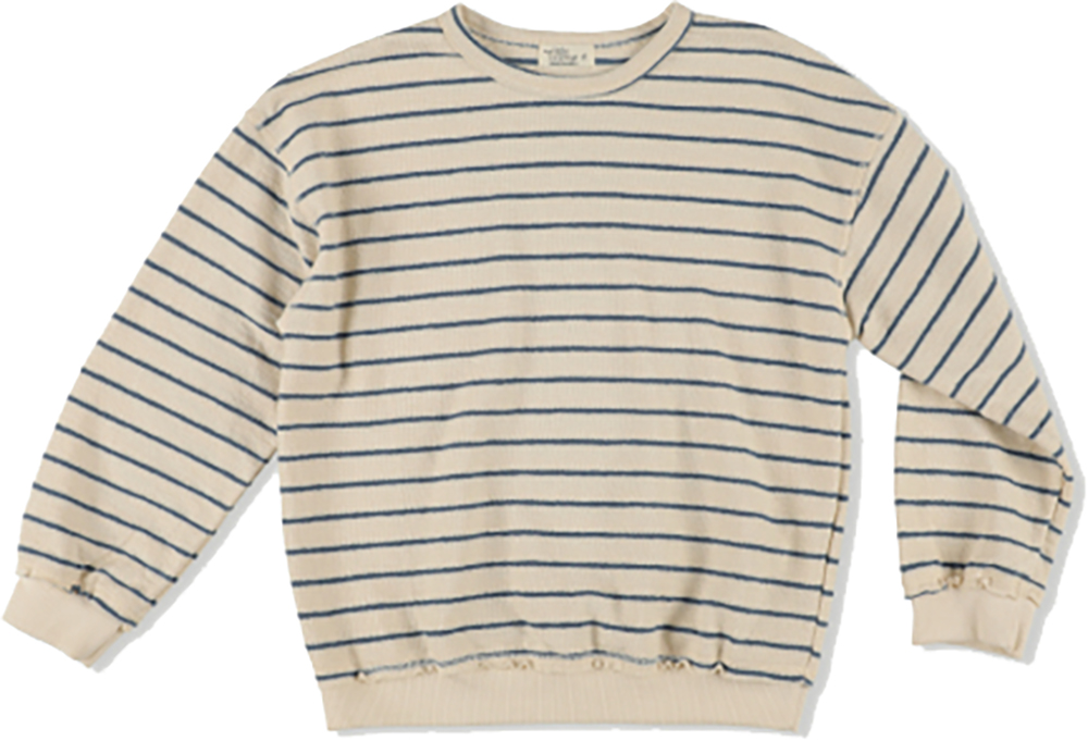 Tröja Organic Crepe Stripe - Bild 2