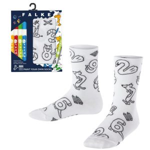 Strumpor Paint Your Own Socks Animal Numbers
