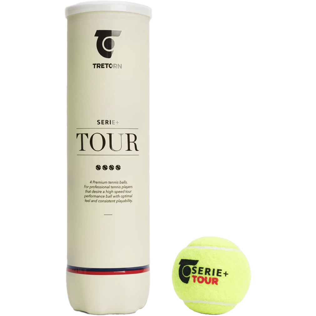 Tennisbollar Serie+ Tour 4 Tube