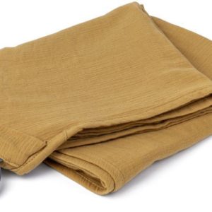 Amnings/Snuttefilt med Bitis Ockra Quilt 100×85 cm