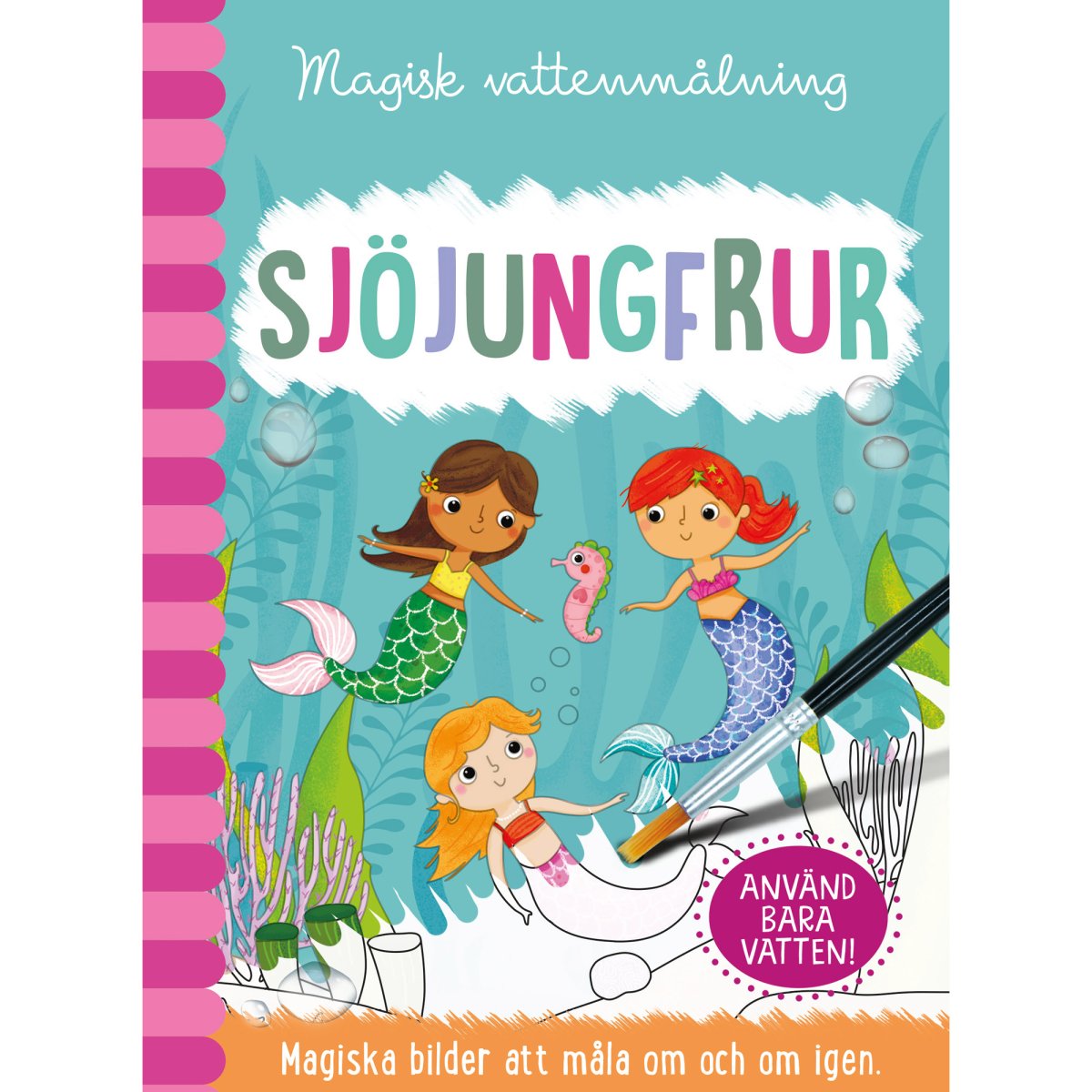 Magisk vattenmålning – Sjöjungfrur