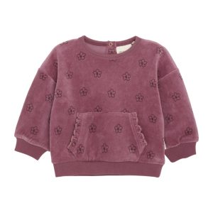 Tröja LS AOP Velour